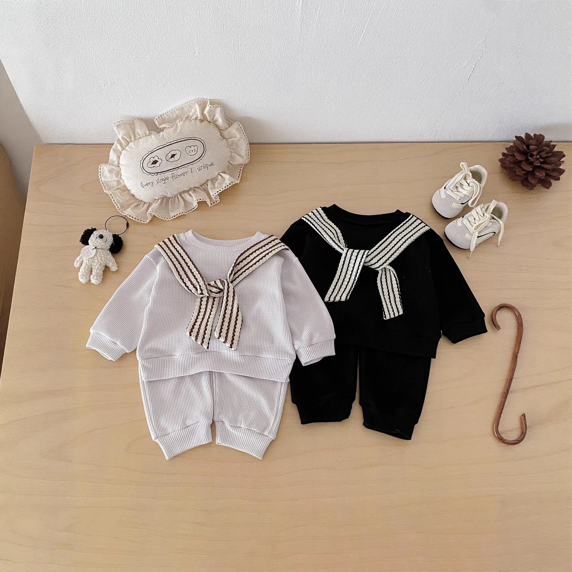 Casual Style Outerwear Top with Shawl for Toddlers