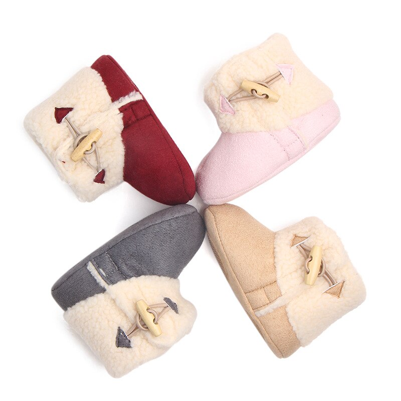 Cosy Fur-Lined Baby Winter Boots