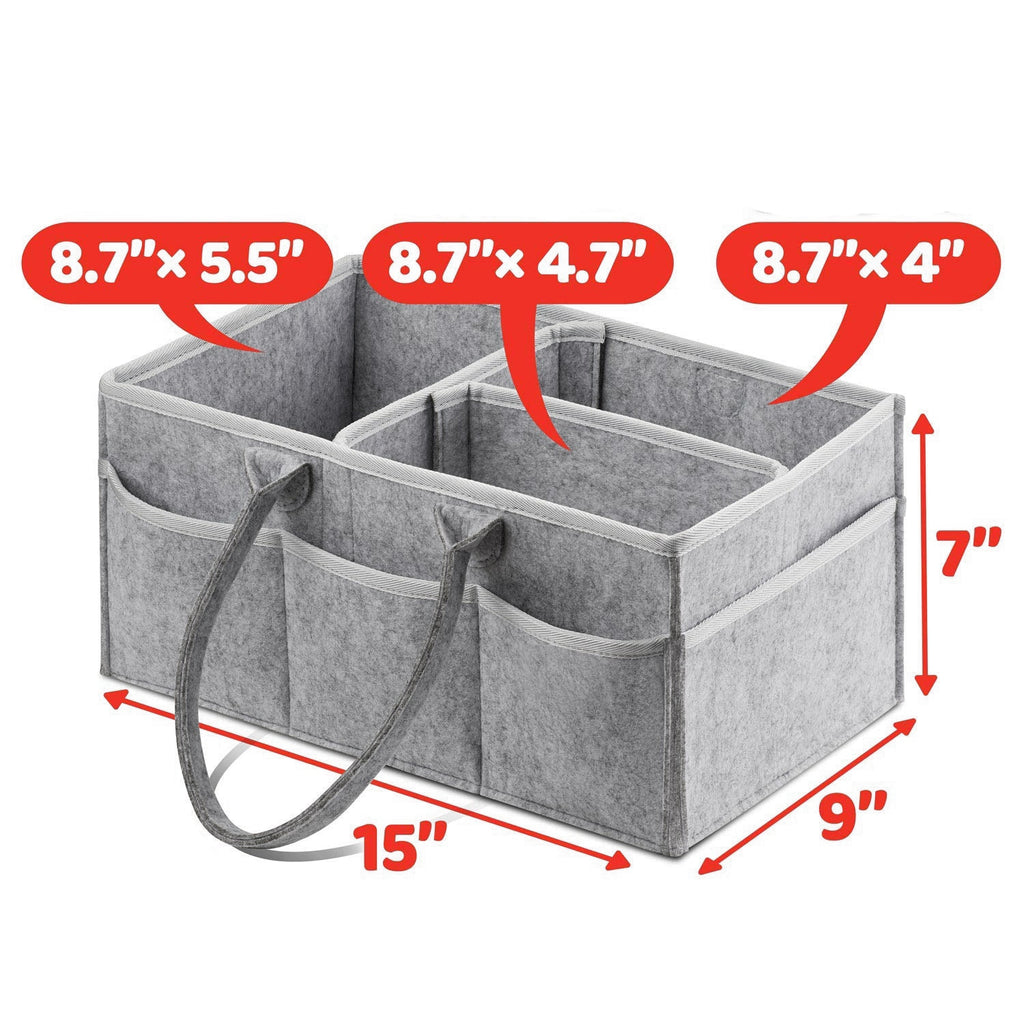 Baby Diaper Caddy Organizer Portable Holder Bag