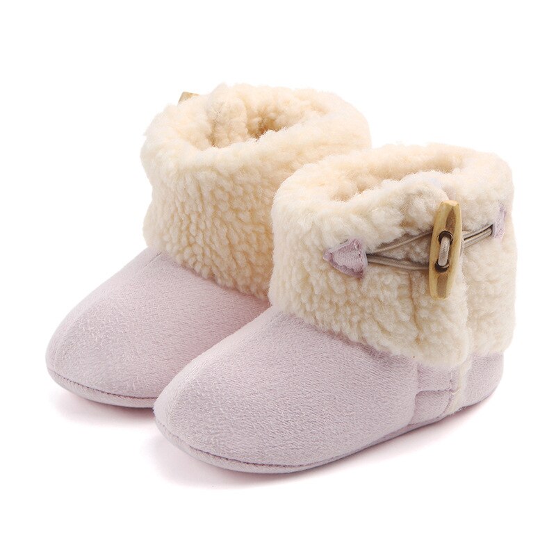 Cosy Fur-Lined Baby Winter Boots