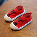 Classic Children's White Canvas Trainers