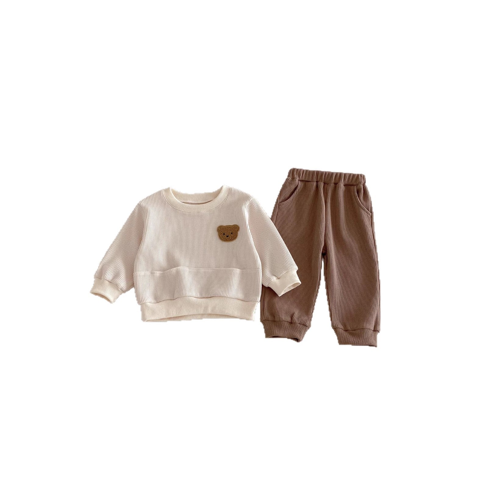 Infant Clothes Two-Piece Bear Style Casual Sportswear