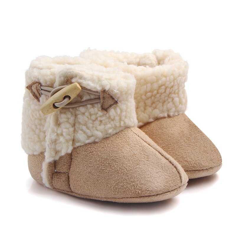 Cosy Fur-Lined Baby Winter Boots