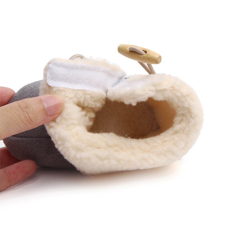 Cosy Fur-Lined Baby Winter Boots