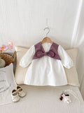 Charming Academic Princess Design Baby Spring Outfit