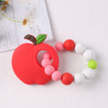 Cartoon Fruit Bracelet with Teething Comfort Toy