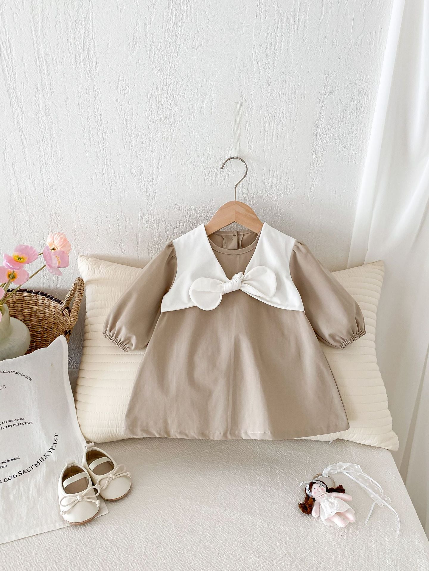 Charming Academic Princess Design Baby Spring Outfit