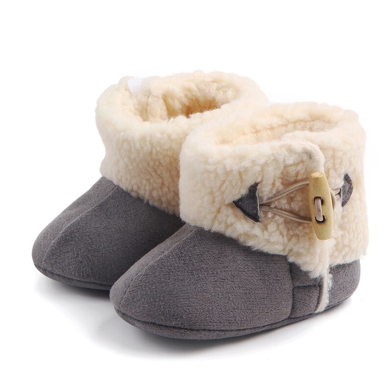 Cosy Fur-Lined Baby Winter Boots