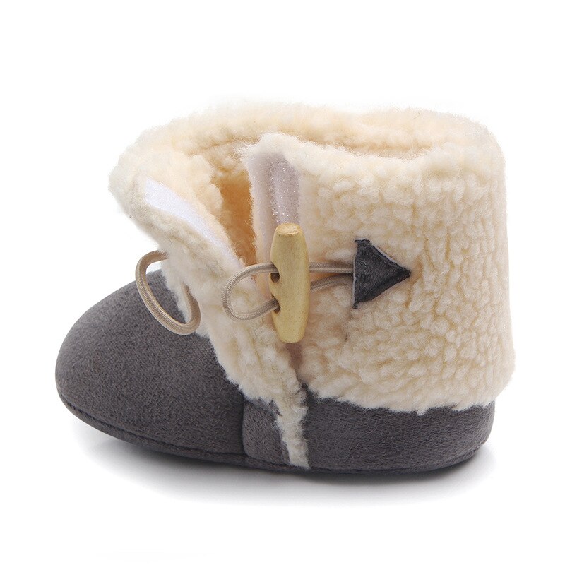 Cosy Fur-Lined Baby Winter Boots