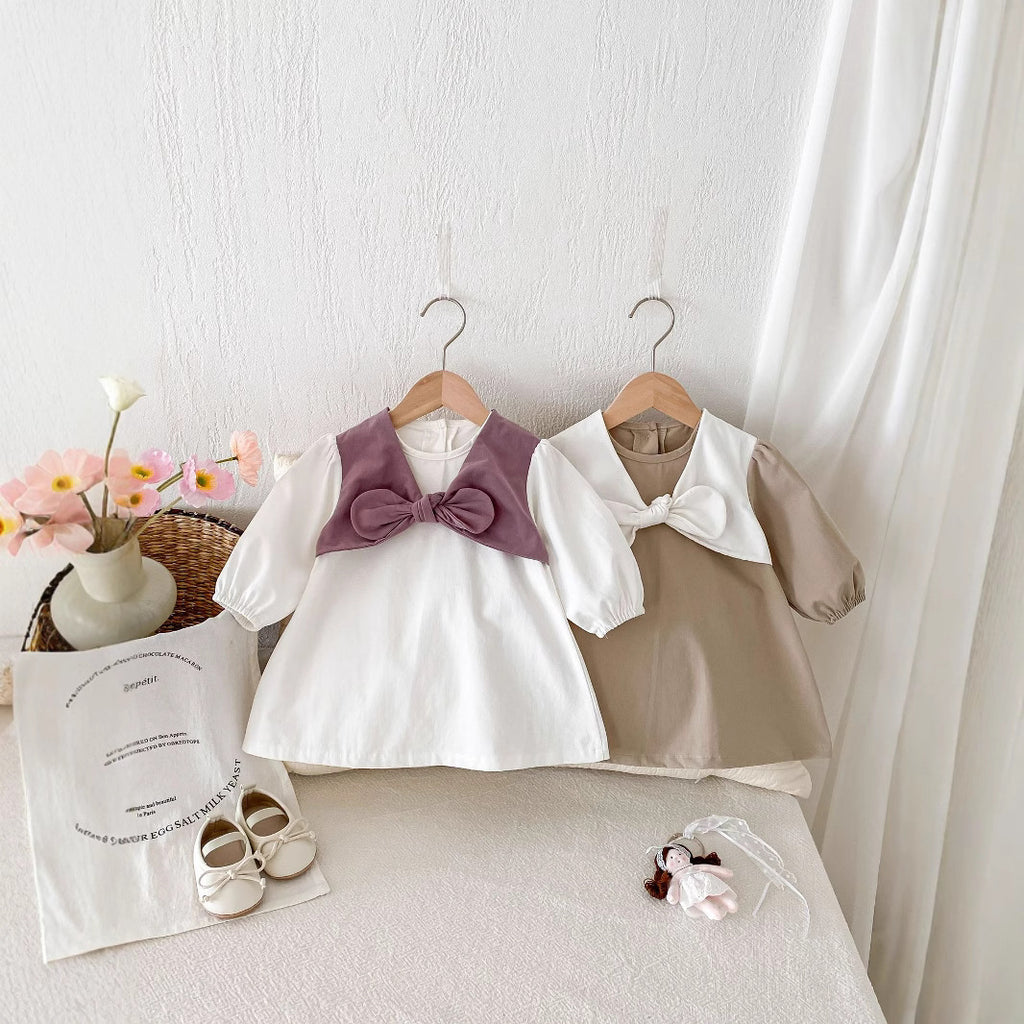 Charming Academic Princess Design Baby Spring Outfit