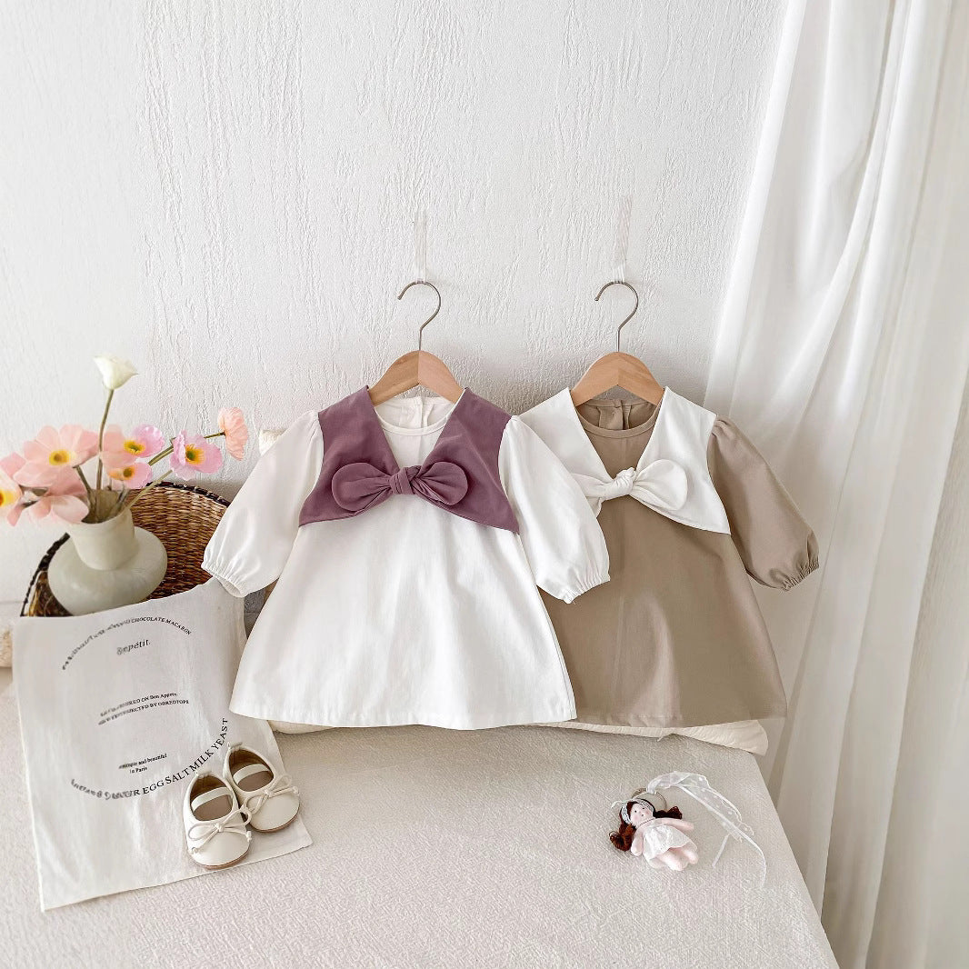 Charming Academic Princess Design Baby Spring Outfit