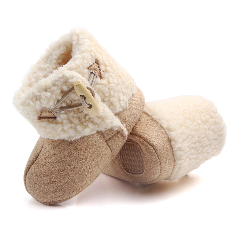 Cosy Fur-Lined Baby Winter Boots
