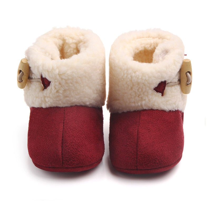 Cosy Fur-Lined Baby Winter Boots