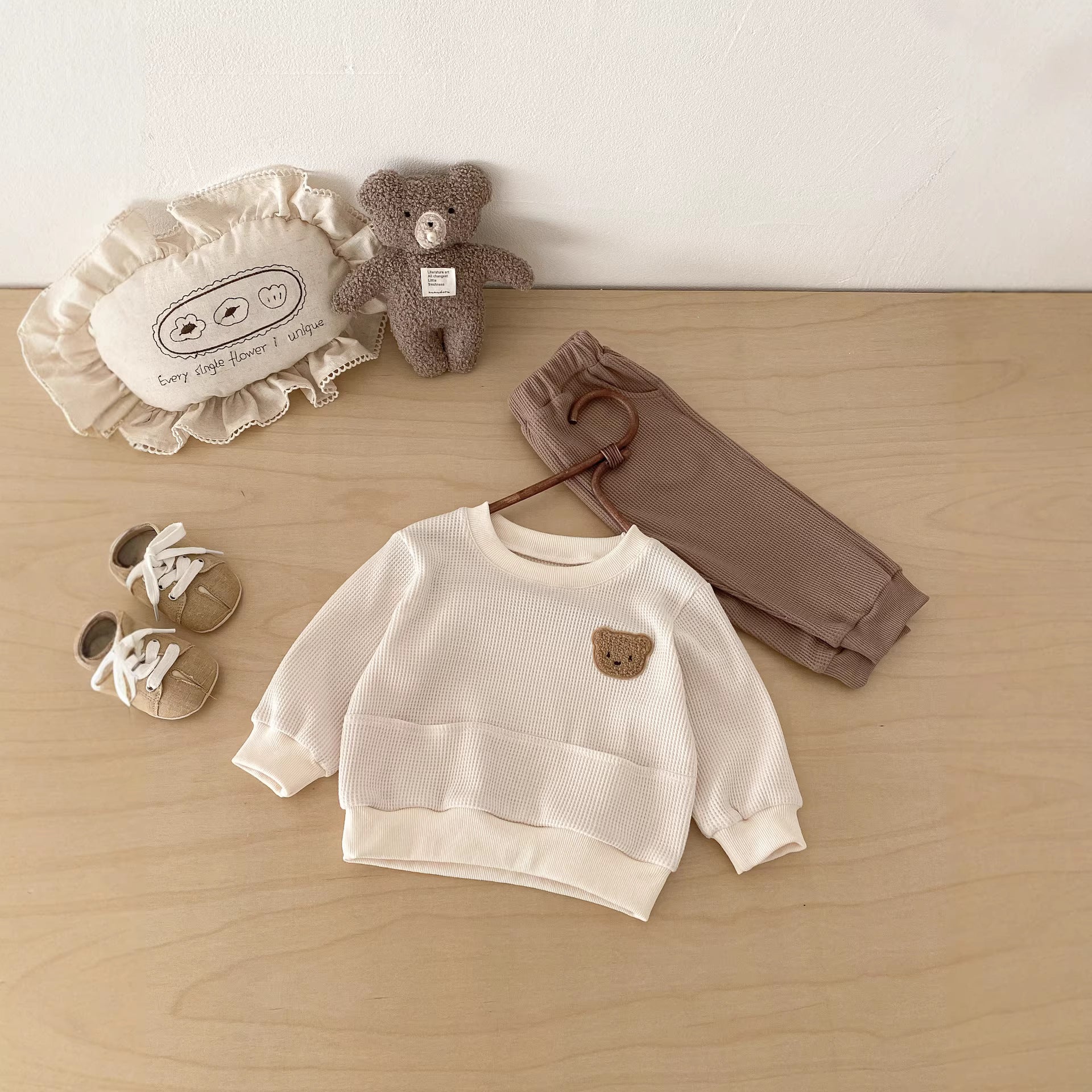 Infant Clothes Two-Piece Bear Style Casual Sportswear