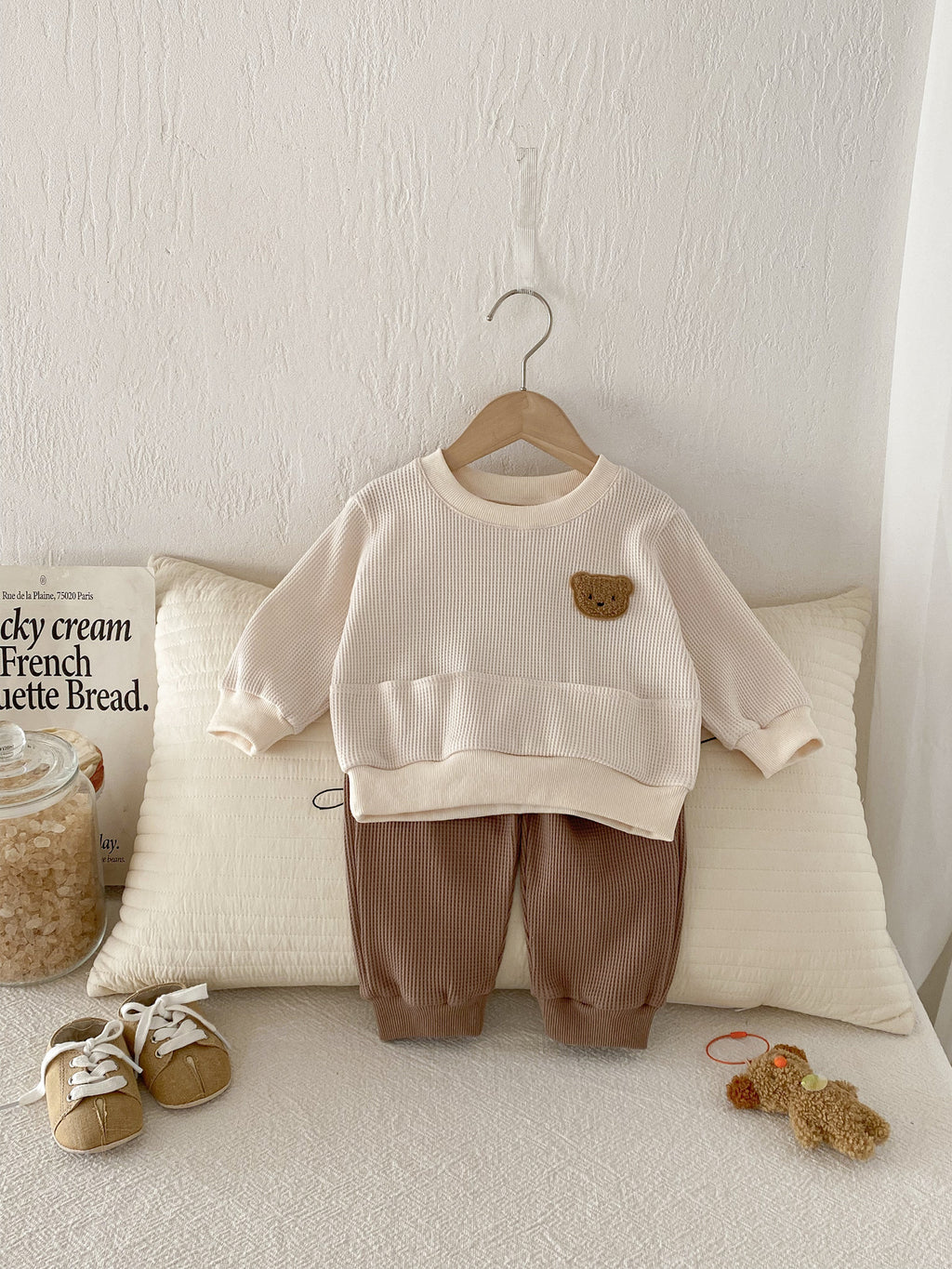 Infant Clothes Two-Piece Bear Style Casual Sportswear