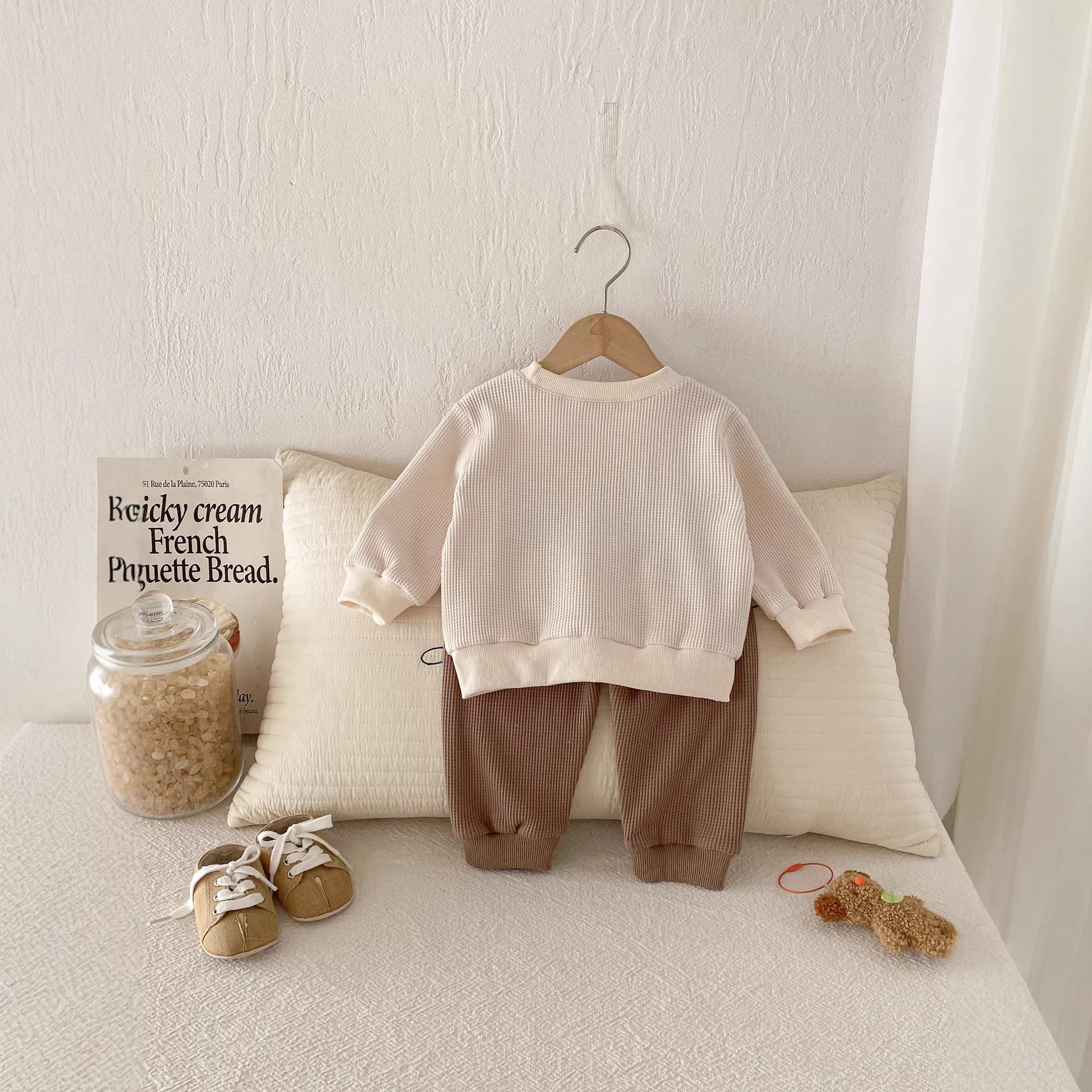 Infant Clothes Two-Piece Bear Style Casual Sportswear