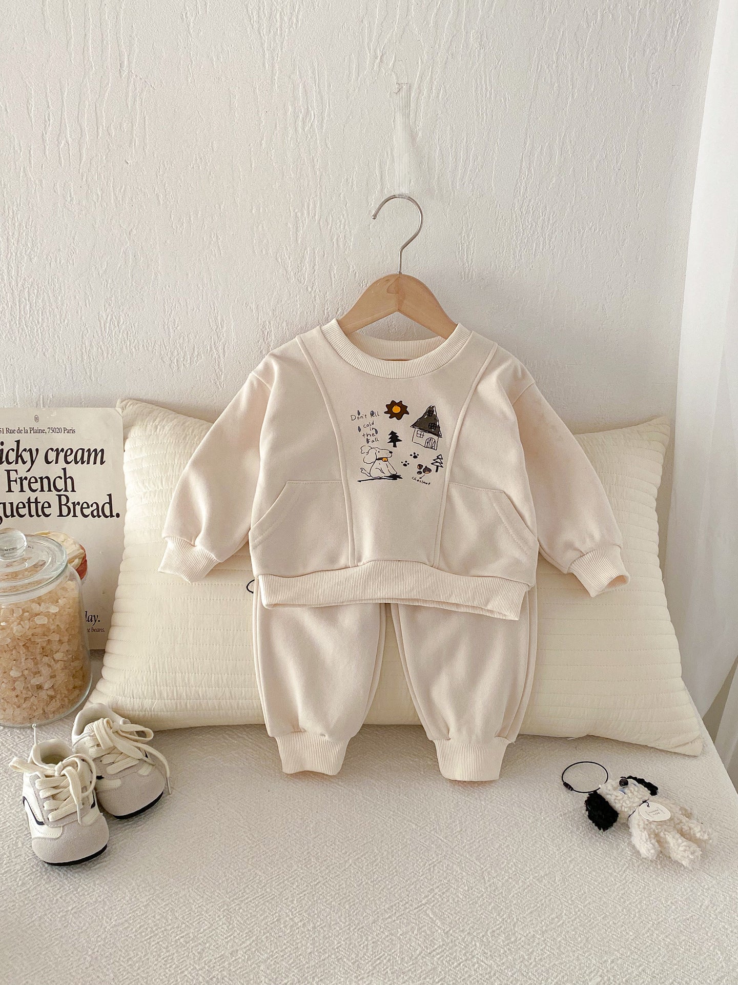 Girls Fall Casual Hoodie and Pants