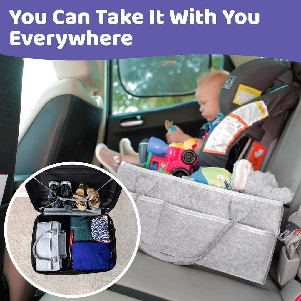 Baby Diaper Caddy Organizer Portable Holder Bag